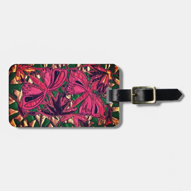 Butterflies Luggage Tag (Front Horizontal)