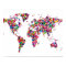 Butterflies Map of the World