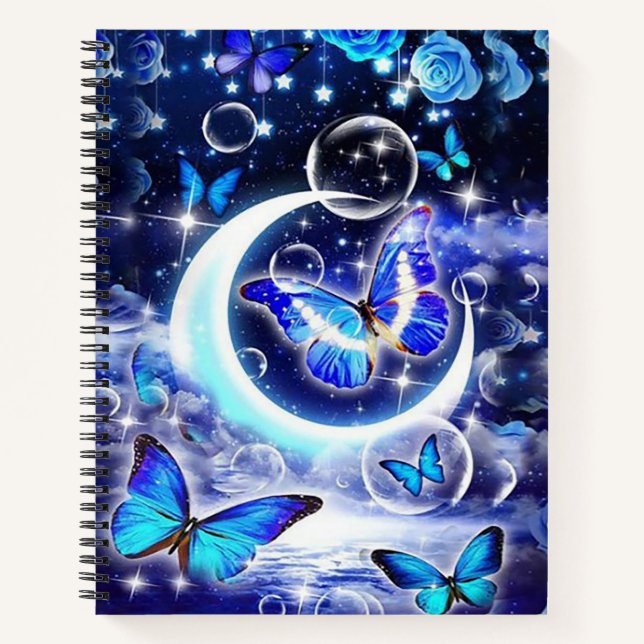 Butterflies & Moons Notebook (Front)