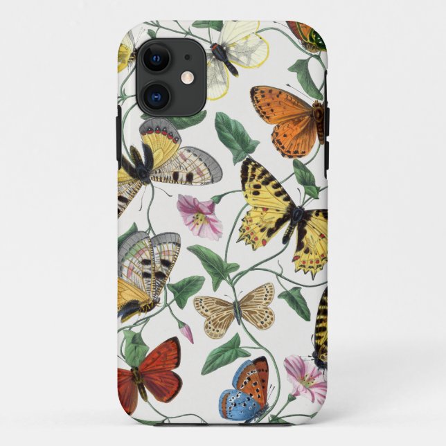 Butterflies & Moths 2 Case-Mate iPhone Case (Back)