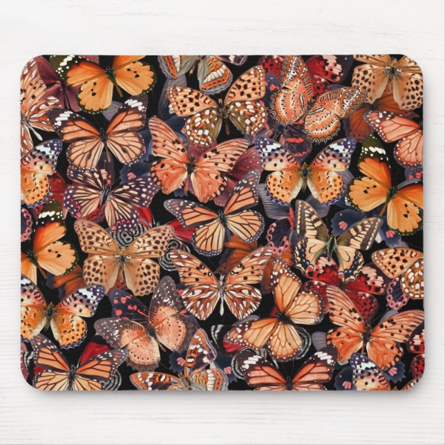Butterflies Mouse Pad (Front)