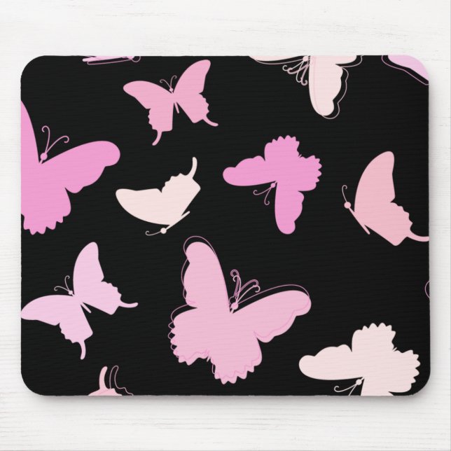 Butterflies Mouse Pad (Front)