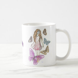 Butterflies mug - 15 oz