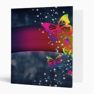 Butterflies n Rainbows Binder