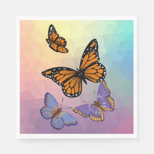 BUTTERFLIES NAPKIN