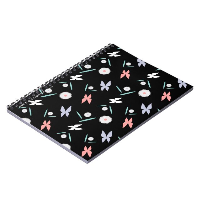Butterflies Notebook (Left Side)