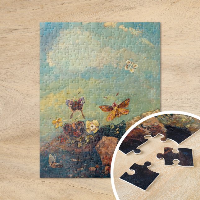 Butterflies | Odilon Redon Jigsaw Puzzle (Creator Uploaded)