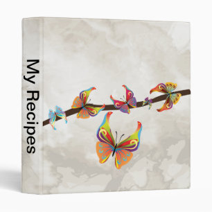 Butterflies on a Branch Binder