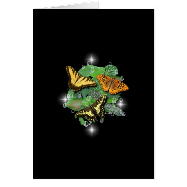 Butterflies on Leaves (Front)