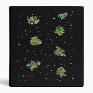 Butterflies on Leaves Binder