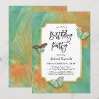 Butterflies on Southwest Colours Birthday Party