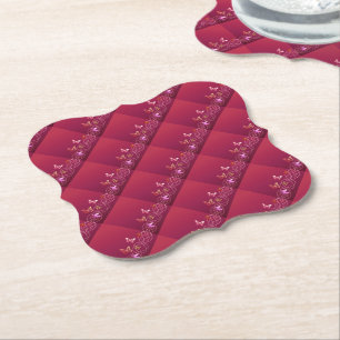 Butterflies Paper Coaster