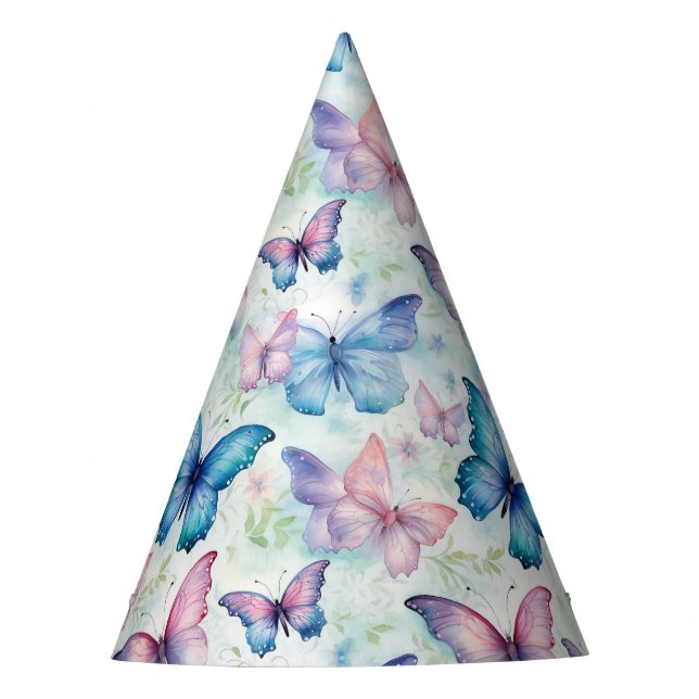 Butterflies Party Hat (Front)