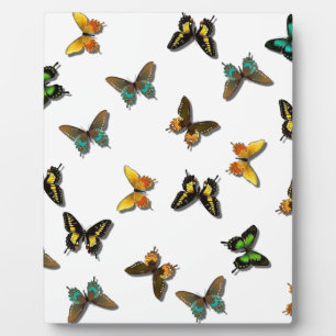 Butterflies Pattern Plaque