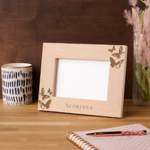 Butterflies Personalized Etched Frames