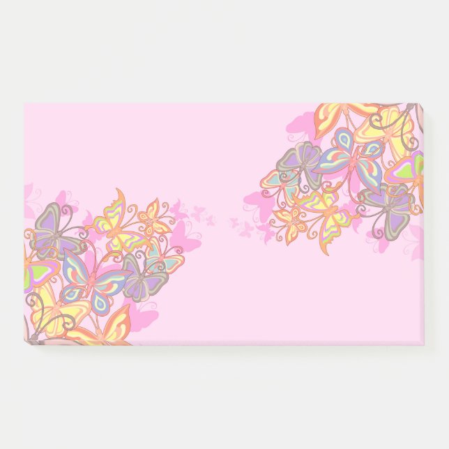 Butterflies Post it Notes (Front)