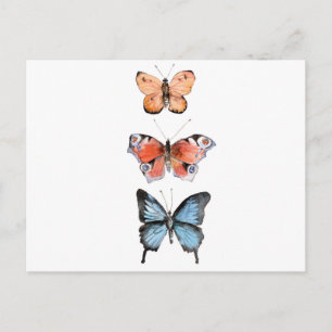Butterflies Postcard