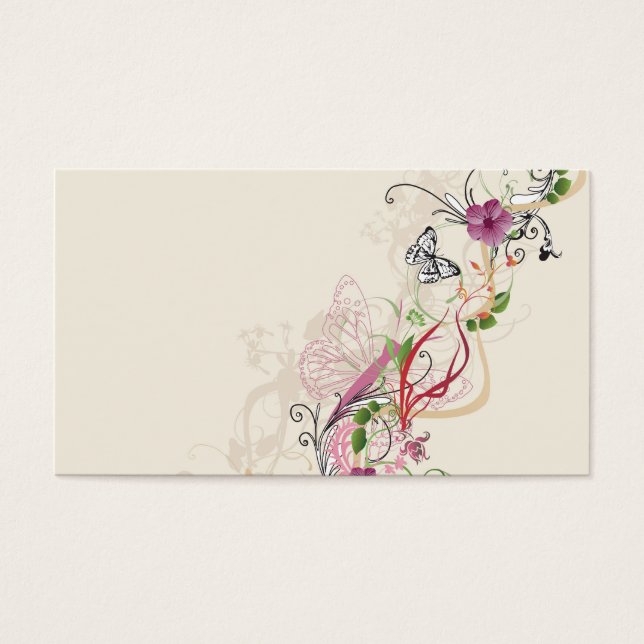Butterflies Profile Card (Front)