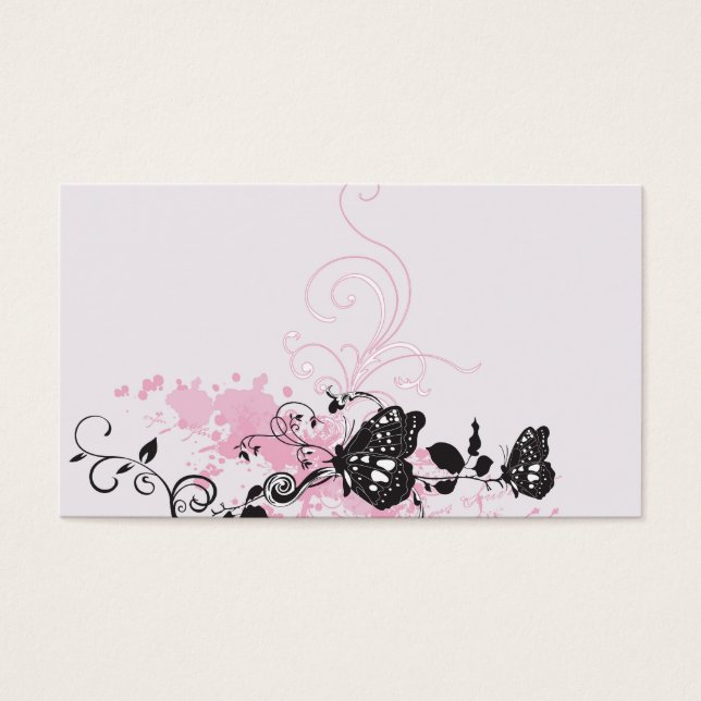 Butterflies Profile Card (Front)