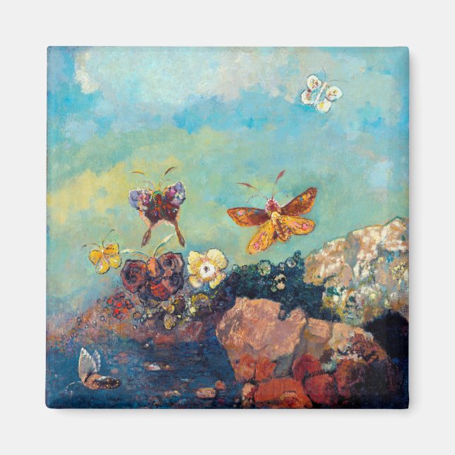 Butterflies, Redon Magnet (Front)