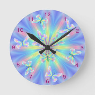 Butterflies round the clock! round clock