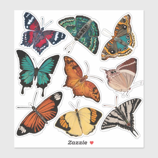 Butterflies (Sheet 3 Alphabet of Butterflies) (Sheet)