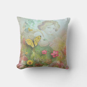 Butterflies Throw pillow