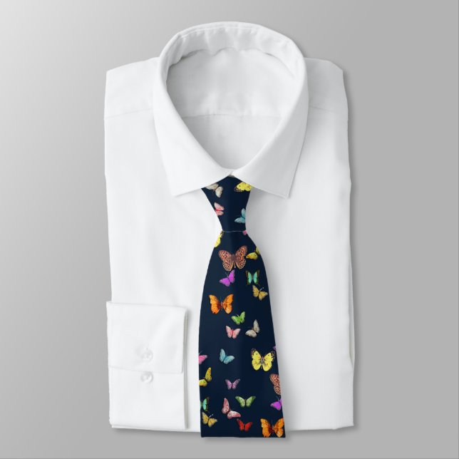 Butterflies Tie (Tied)