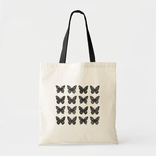 Butterflies Tote Bag (Front)