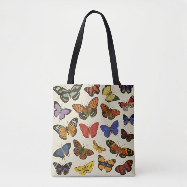 Butterflies Tote Bag All-Over Print (Front)