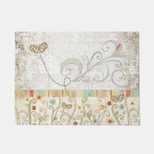 Butterflies Welcome Doormat
