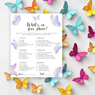 Butterflies - What's on your phone game