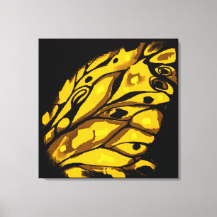 butterflies' wings metal print