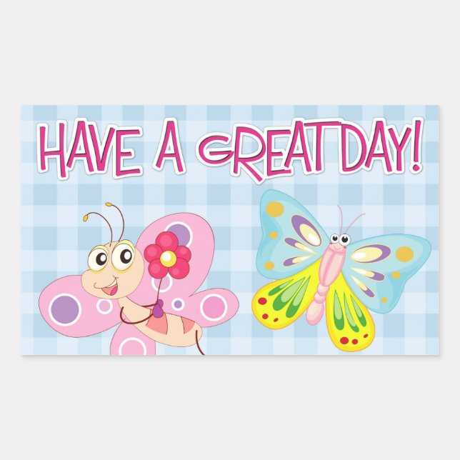 Butterflies wishes sticker (Front)