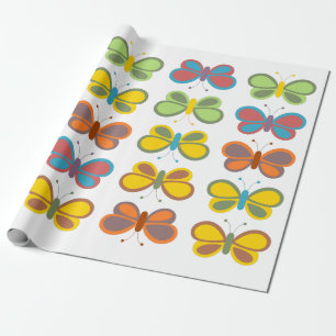 Butterflies Wrapping Paper