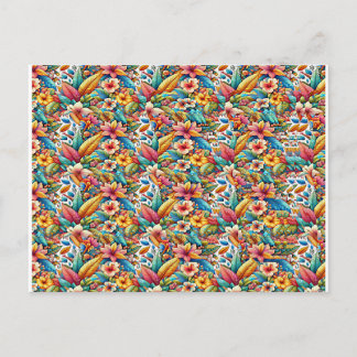 Butterfly 1 Stereogram Magic Eye - No Envelope Postcard