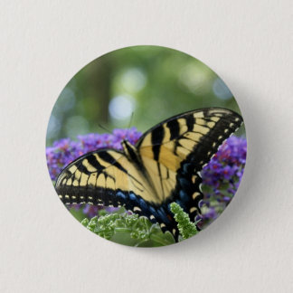 Butterfly 2 Inch Round Button