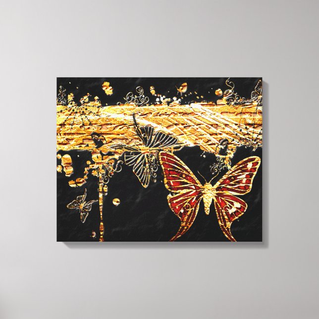 Butterfly 3 Wrapped Canvas (Front)