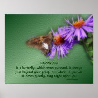 Butterfly 5 Happiness Inspirational Quote Nature