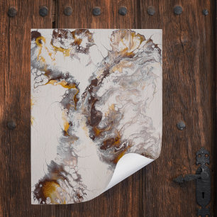 Butterfly - abstract acryl poster