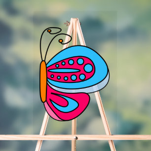 Butterfly Acrylic Sign