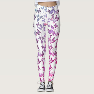  Butterfly and beautiful nature   Leggings