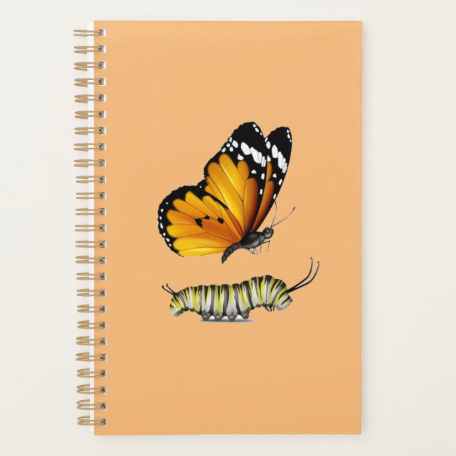 Butterfly and  caterpillar planner (Front)