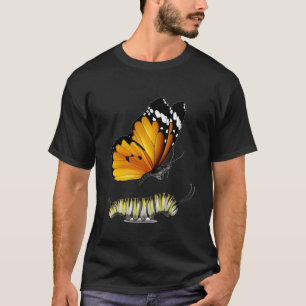Butterfly and  caterpillar T-Shirt