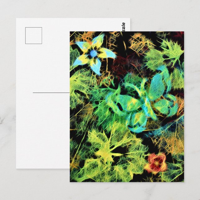 Butterfly and Flower Rodilius Postcard (Front/Back)