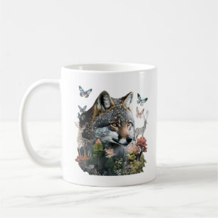 Butterfly and Fox Mug