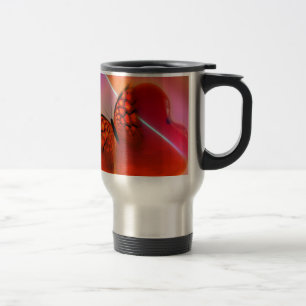 Butterfly and Hearts Travel Mug