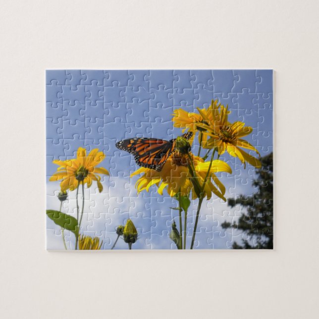 Butterfly and the Sunflower puzzle (Horizontal)