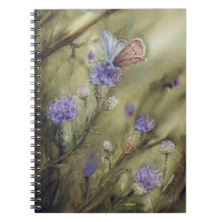 Butterfly and Thistles Notebook