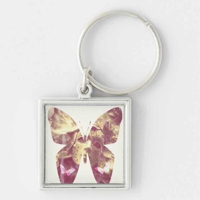 Butterfly Angel Keychain (Front)